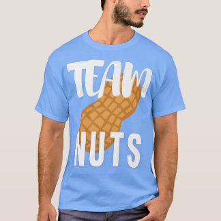 Team Nuts Funny Matching Party Baby Boy Gender Rev Tシャツ