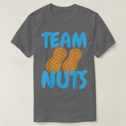 Team Nuts Gender Reveal Boy Matching Family Baby P Tシャツ (デザイン正面)