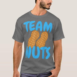 Team Nuts Gender Reveal Boy Matching Family Baby P Tシャツ