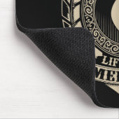 Team Oden Lifetime Member Funny Oden Family Name V マウスパッド (コーナー)