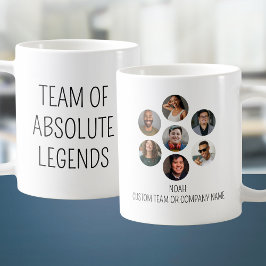 Team Of Absolute Legends 7 Photo Co-worker Office コーヒーマグカップ