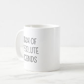 Team Of Absolute Legends 7 Photo Co-worker Office コーヒーマグカップ (正面左)