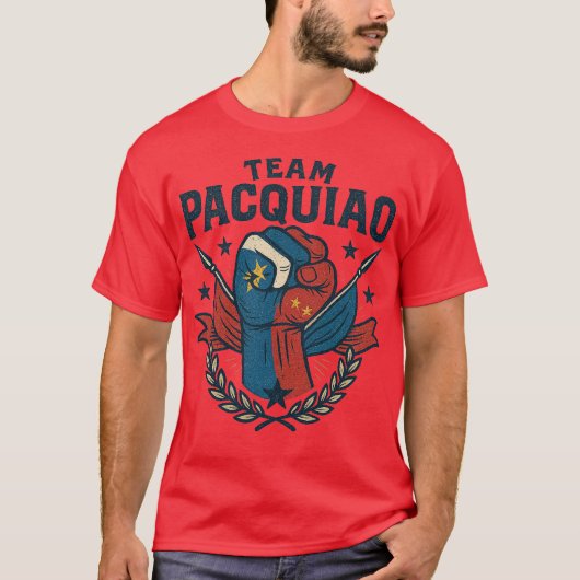TEAM PACQUIAO Tシャツ (正面)