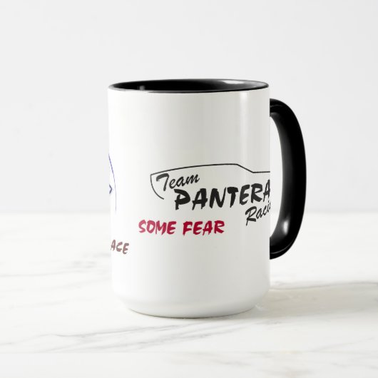 Team Pantera Racing Mug マグカップ (正面右)