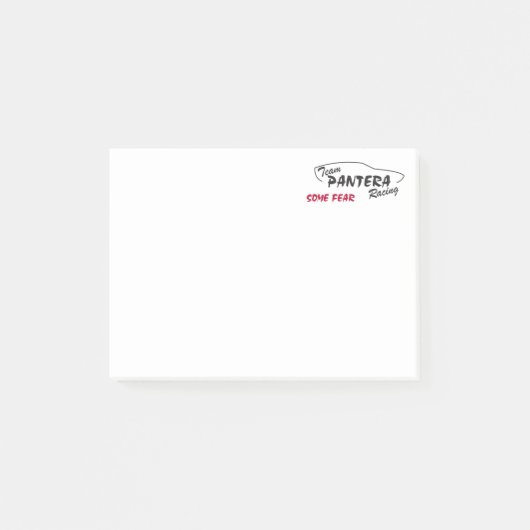 Team Pantera Racing Post-it® Notes ポストイット (正面)