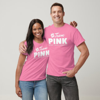 #Team PINK 乳がん啓発10月 Tシャツ
