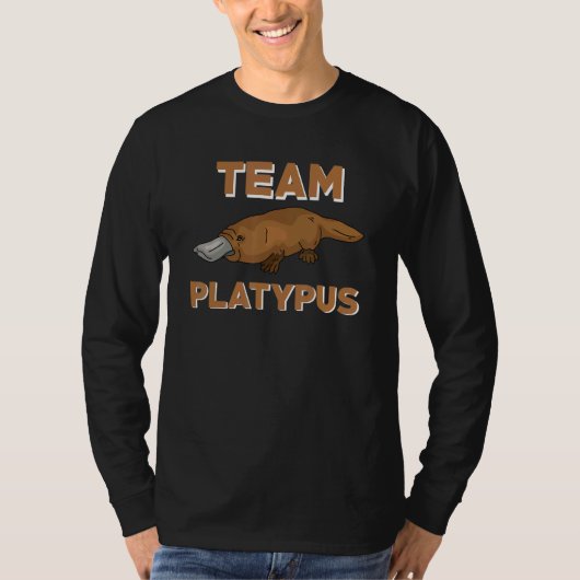 Team Platypus Apparel Platypuses   Tシャツ (正面)