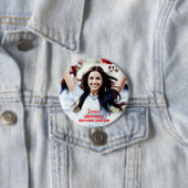 Team Player Custom Photo Button 缶バッジ (インサイチュ)