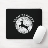Team Prancer T Shirt, Funny Cute Christmas Gift Ki マウスパッド (マウス)