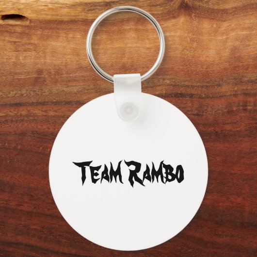 Team Rambo キーホルダー (正面)