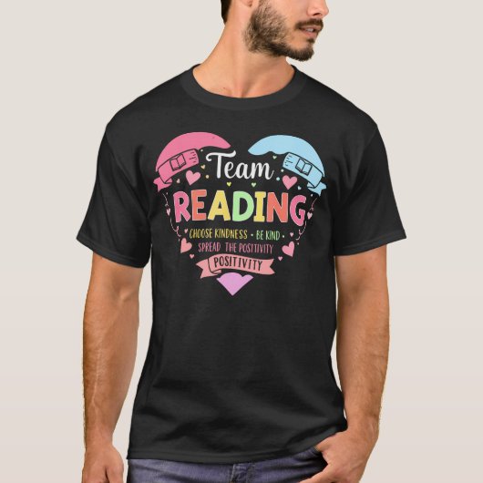 Team Reading Teacher Science Of Reading Literacy C Tシャツ (正面)
