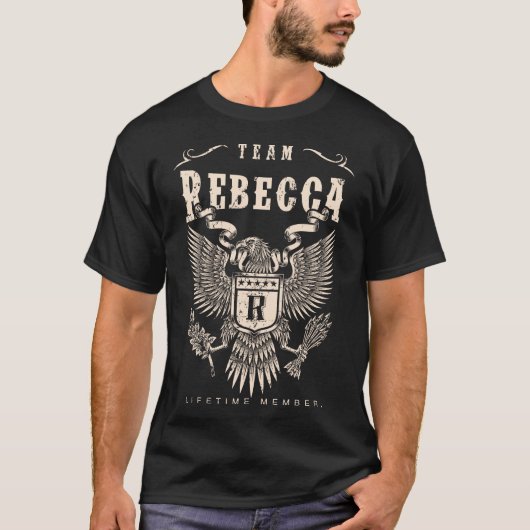 TEAM Rebecca Lifetime Member. Tシャツ (正面)