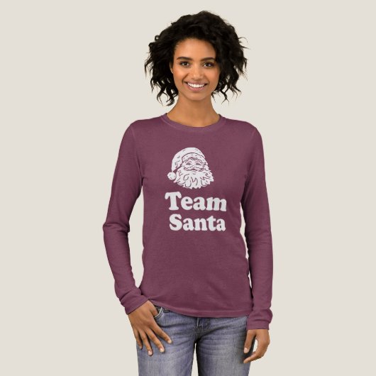 Team Santa トライブレンドTシャツ (正面全体)