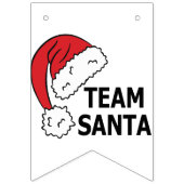 Team Santa ,Cool Christmas Gift バンティングフラッグ (第1の旗)