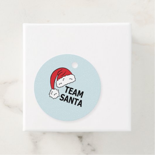 Team Santa ,Cool Christmas Gift フェイバータグ (インサイチュ)