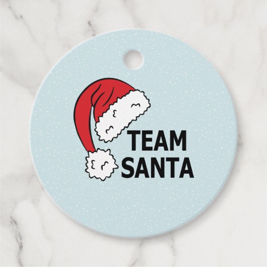 Team Santa ,Cool Christmas Gift フェイバータグ (正面)