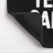 Team Santa Shirt Adult Kids Christmas Santa Squad  マウスパッド (コーナー)