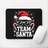 Team Santa Shirt Adult Kids Christmas Santa Squad  マウスパッド (マウス)