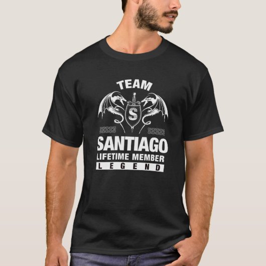 Team Santiago Lifetime Member Tシャツ (正面)