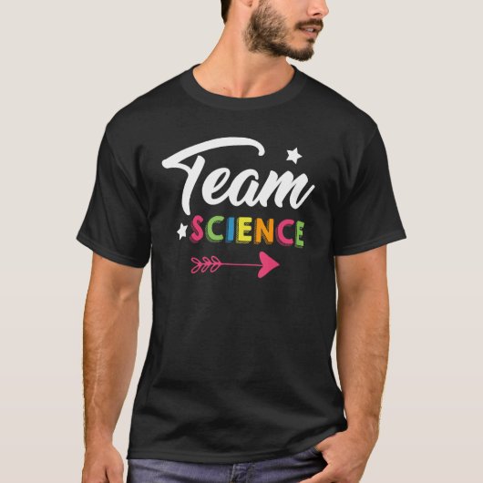 Team Science Nerd Geek School Boy Girl Classroom C Tシャツ (正面)
