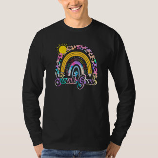 Team Seventh Grade Squad Back To School Rainbow Ki Tシャツ