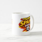 TEAM SPAIN 2026 マグカップ | 愛国的なスペインの足 (正面右)