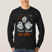 Team SPED Boo Crew Halloween Ghost SPED Special Ed Tシャツ (正面)