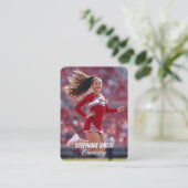 Team Spirit Cheerleader Trading Cards 名刺 (スタンド正面)