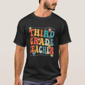 Team Third Grade 3rd Grade Teacher Back To School  Tシャツ (正面)