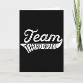 Team Third Grade - Student Teacher Ck To School カード (正面)