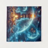 Team Thrive Wall タペストリー (正面(横))