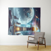 Team Thrive Zion Wall タペストリー (インサイチュ(横))