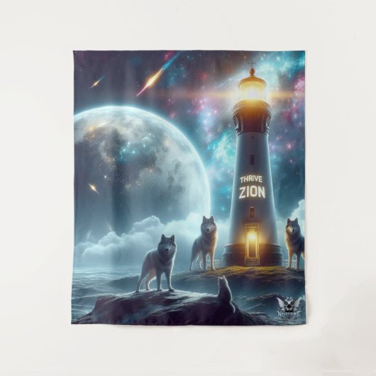 Team Thrive Zion Wall タペストリー (正面)