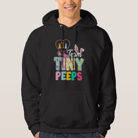 team tiny peeps, retro, vintage パーカ (正面)