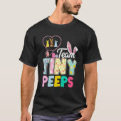 team tiny peeps, retro, vintage tシャツ (正面)