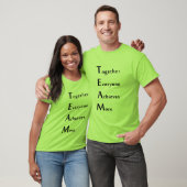 Team - Together - Everyone - Achieves - More Tシャツ (ユニセックス)