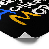 Team Together Everyone Achieves More Teamwork Moti ポスター (角)