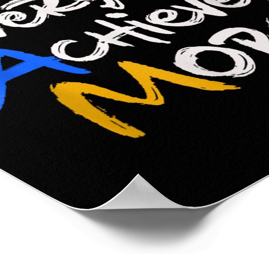 Team Together Everyone Achieves More Teamwork Moti ポスター (角)