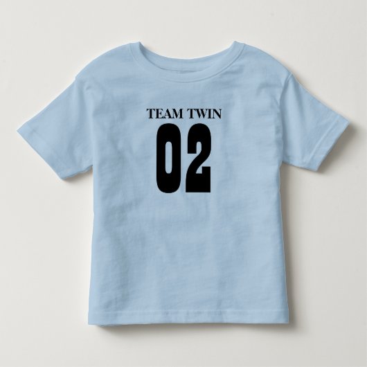 TEAM TWIN, 02 トドラーTシャツ (正面)