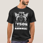 Team TYSON Lifetime Member Legend Tシャツ (正面)