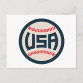 Team USA Baseball エンクロージャーカード (裏面)