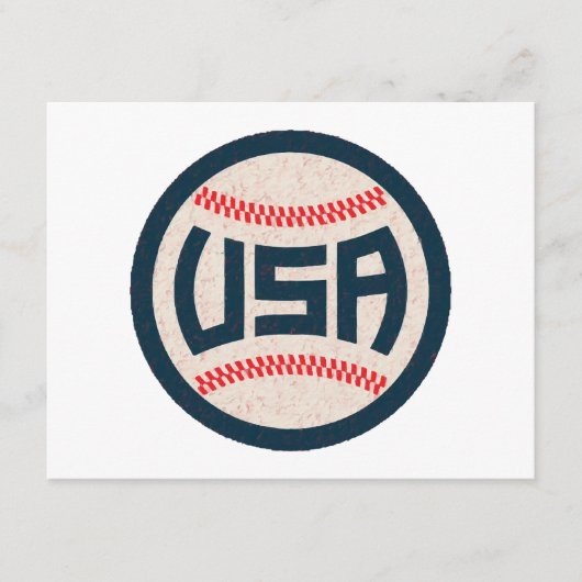 Team USA Baseball エンクロージャーカード (正面)