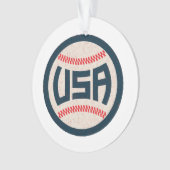 Team USA Baseball オーナメント (正面)