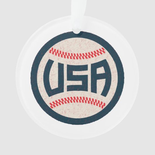 Team USA Baseball オーナメント (正面)