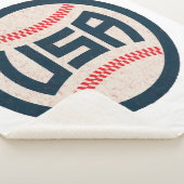 Team USA Baseball シェルパブランケット (3/4)