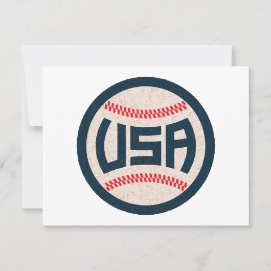 Team USA Baseball シーズンカード (正面)