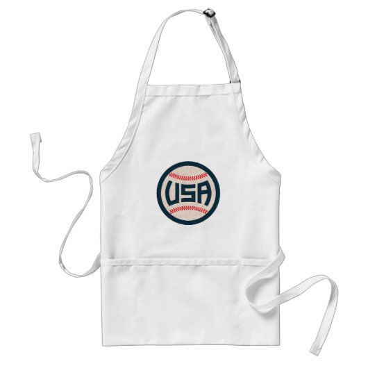 Team USA Baseball スタンダードエプロン (正面)
