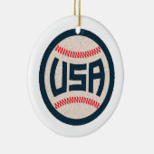 Team USA Baseball セラミックオーナメント (右)