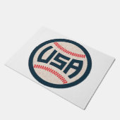Team USA Baseball ドアマット (アングル)