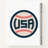Team USA Baseball ノートブック (裏面)